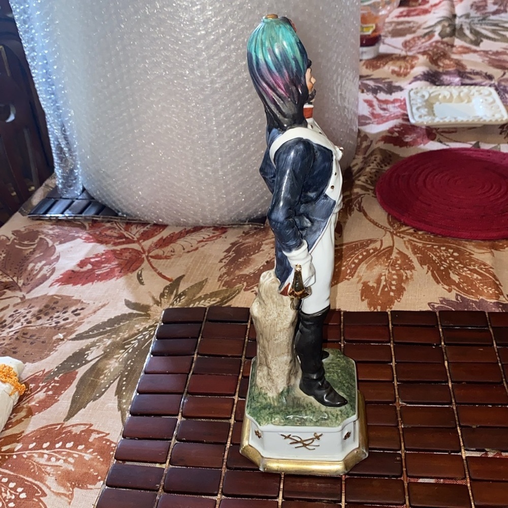 FINE VTG CAPODIMONTE DI PIETRO NAPOLEONIC ORIGINAL ARNART CREATION JAPAN 12” - Picture 7 of 7
